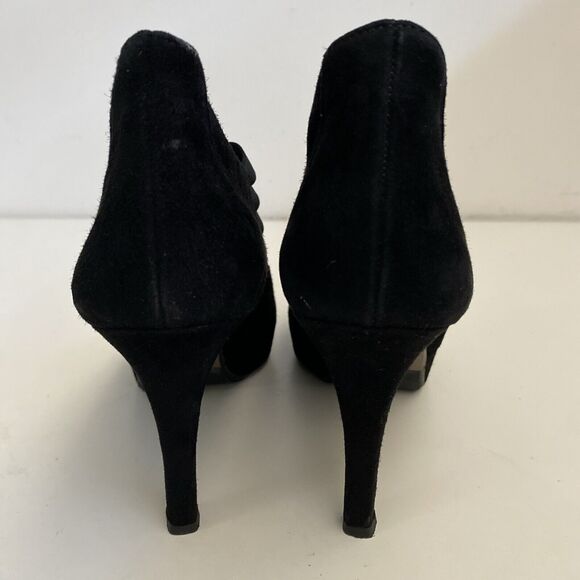 PAUL GREEN Cher Sandal Caged Elastic Strap Open Toe Black Platform 7 UK … - Picture 7 of 10